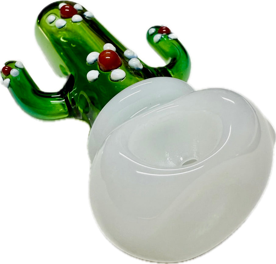 Ripkitty 4.5" Cactus Dry Herb Hand Pipe Spoon